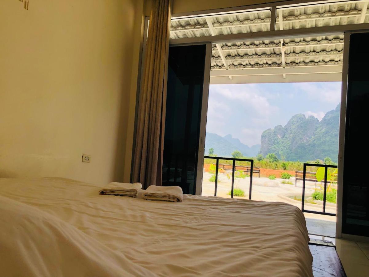 Jungle Paradise Vangvieng - Bungalows Vang Vieng Exteriör bild