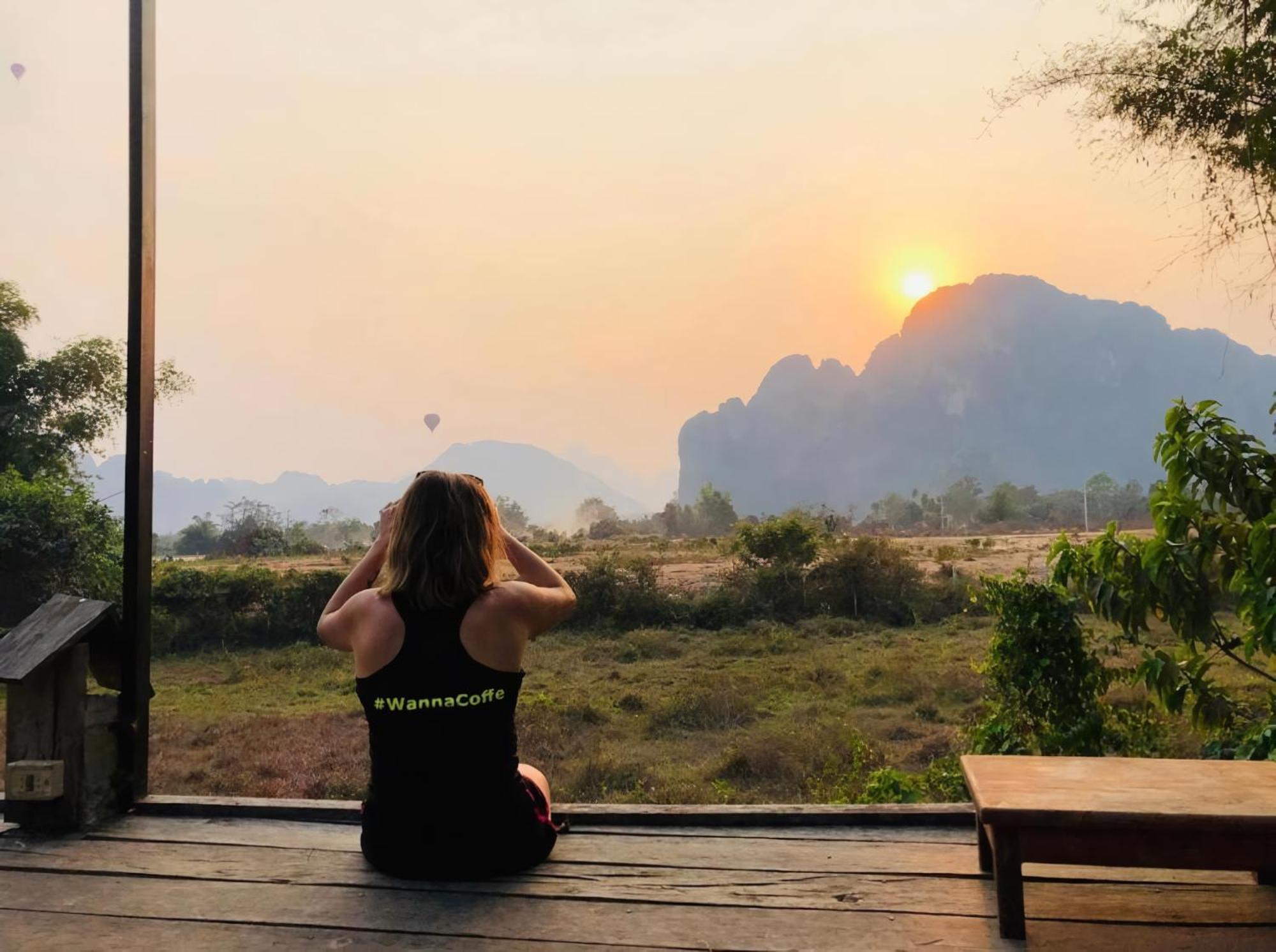 Jungle Paradise Vangvieng - Bungalows Vang Vieng Exteriör bild